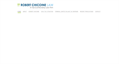 Desktop Screenshot of chicoinelaw.com